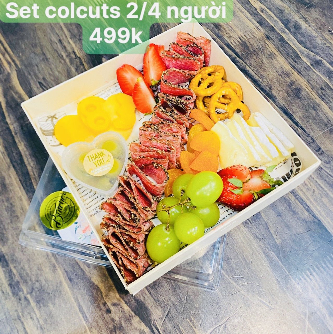 Set Cold Cuts 2-4 Người