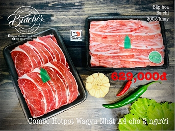 Combo Hotpot Wagyu Nhật - 2 người