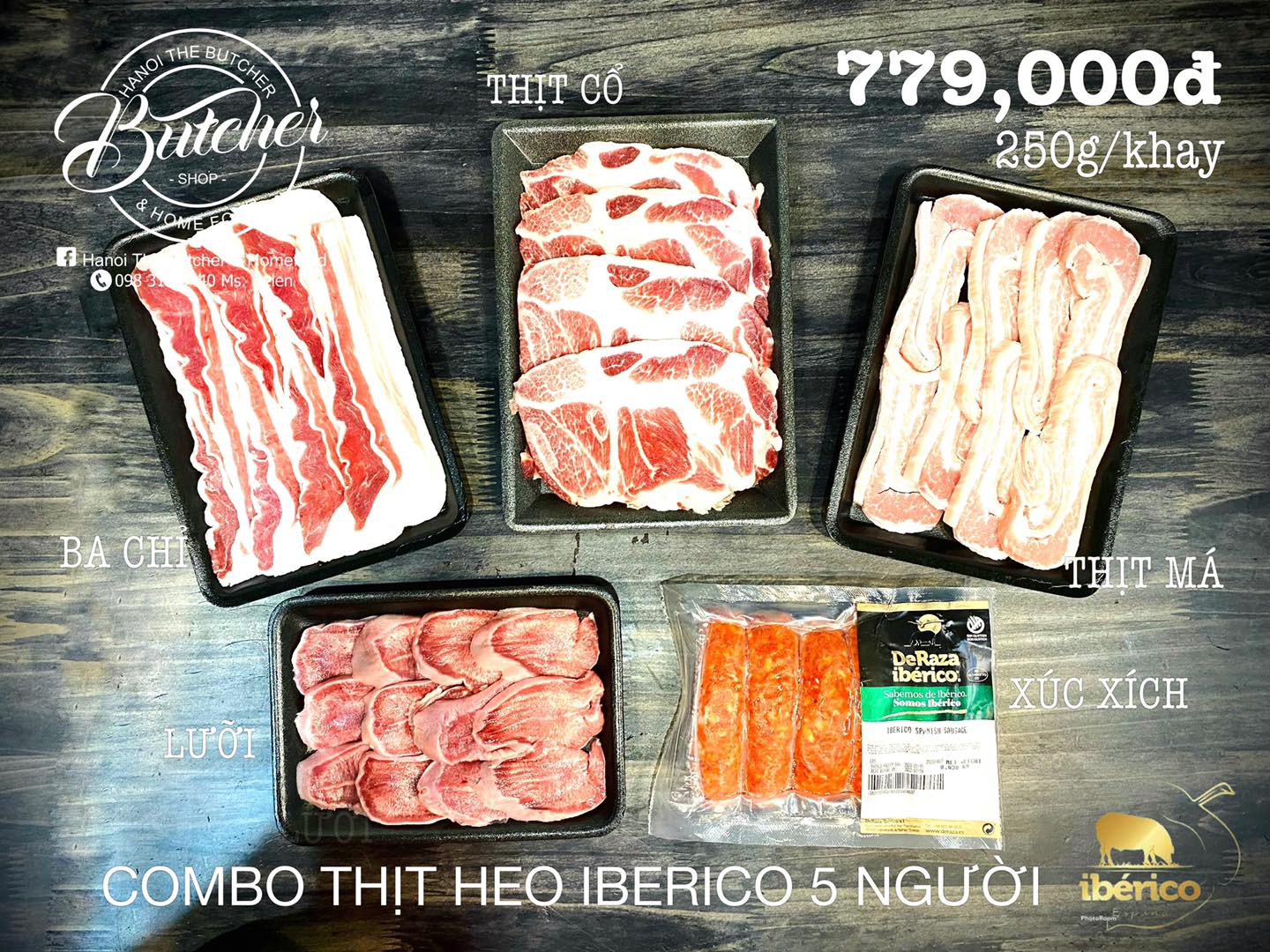 Set Thịt Heo - 5 Người