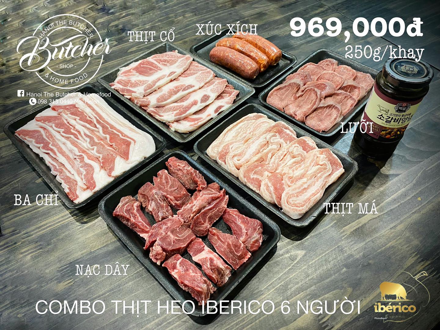 Set Thịt Heo - 6 Người