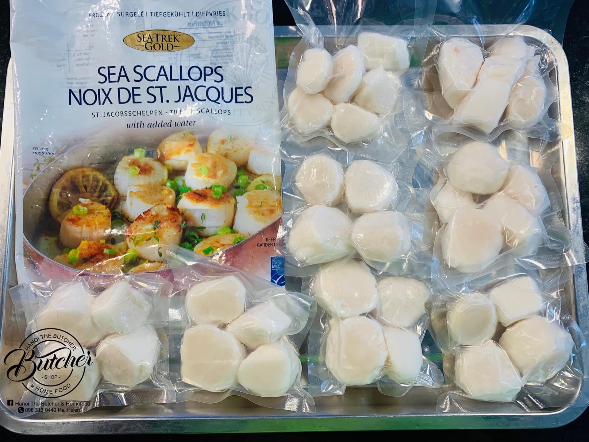 Cồi Sò Điệp USA -100g