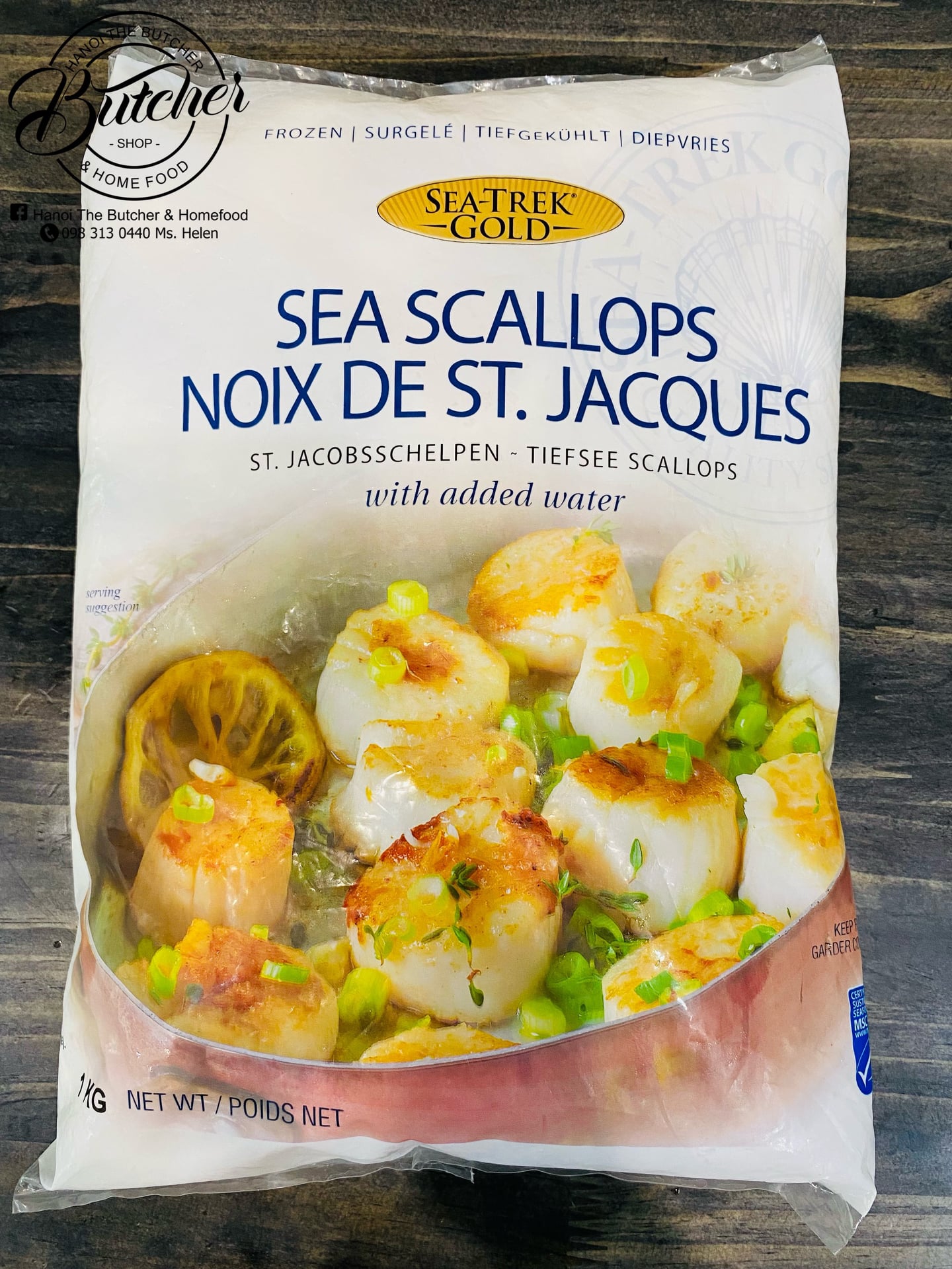 Cồi Sò Điệp USA - 1kg