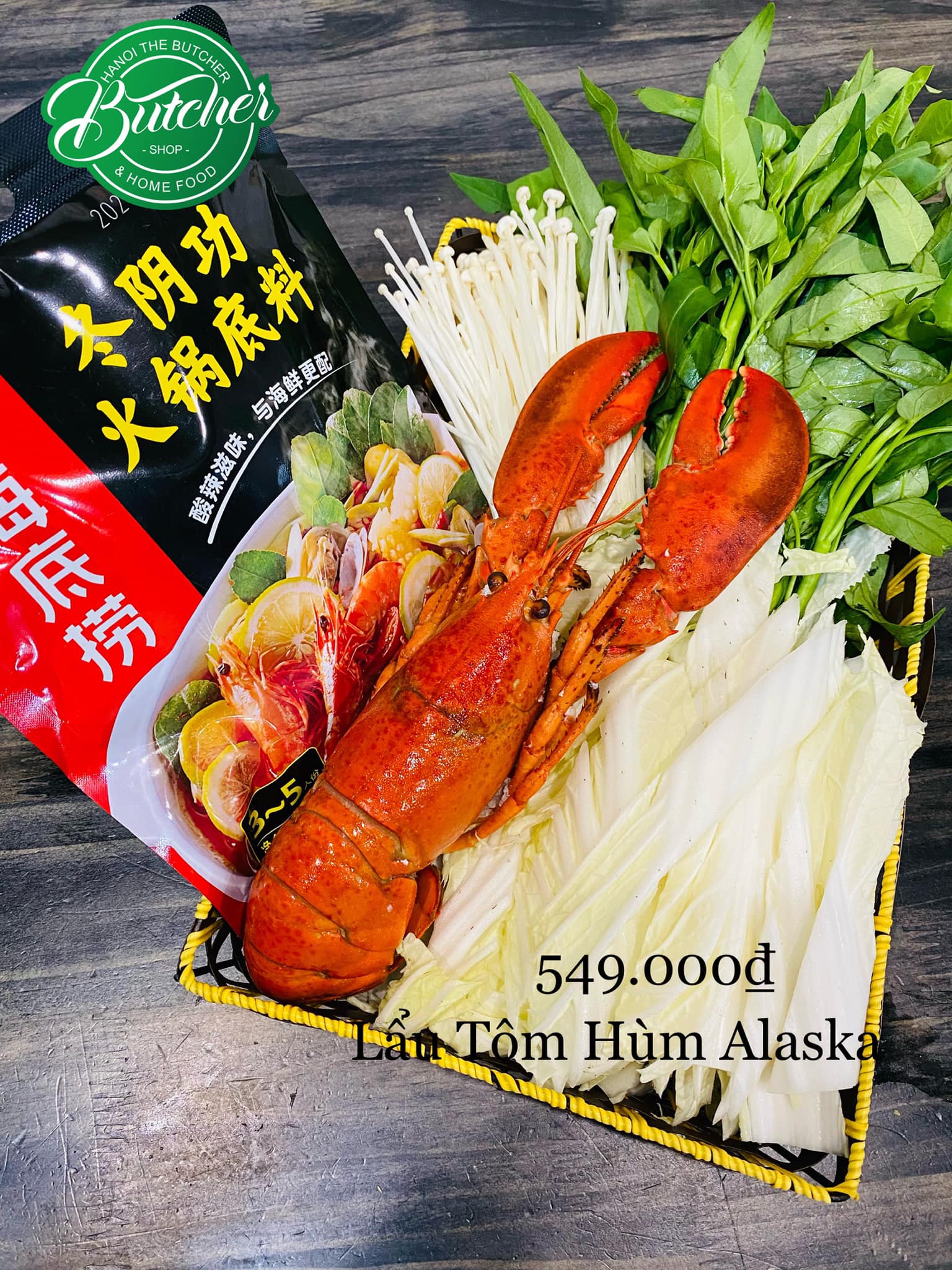 Lẩu Tôm Hùm Alaska