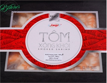 Smoked Shrimp / Tôm Hun Khói